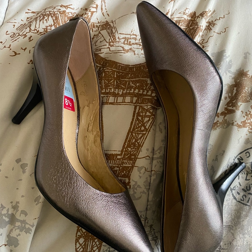 Michael Kors Metallic Bronze Heels